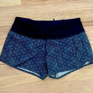 Lululemon running shorts-size 6